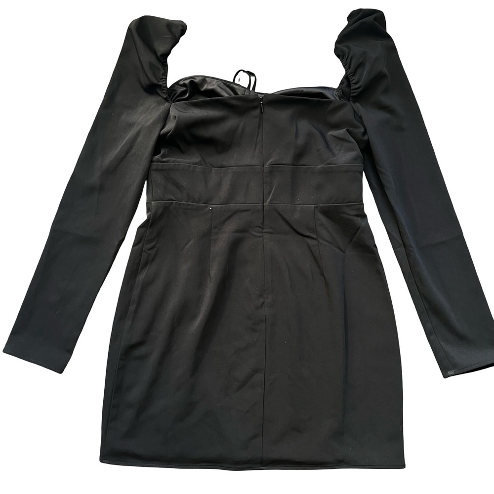 Lovers + Friends Hopper Mini Black Long Sleeve Cut-Out Dress - Picture 5 of 8